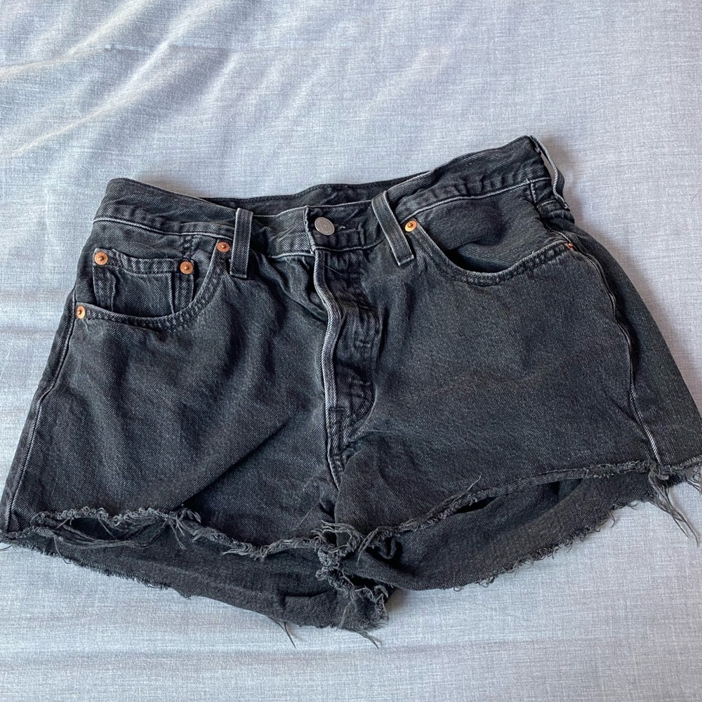 Levi’s 501 Distressed Jean Shorts